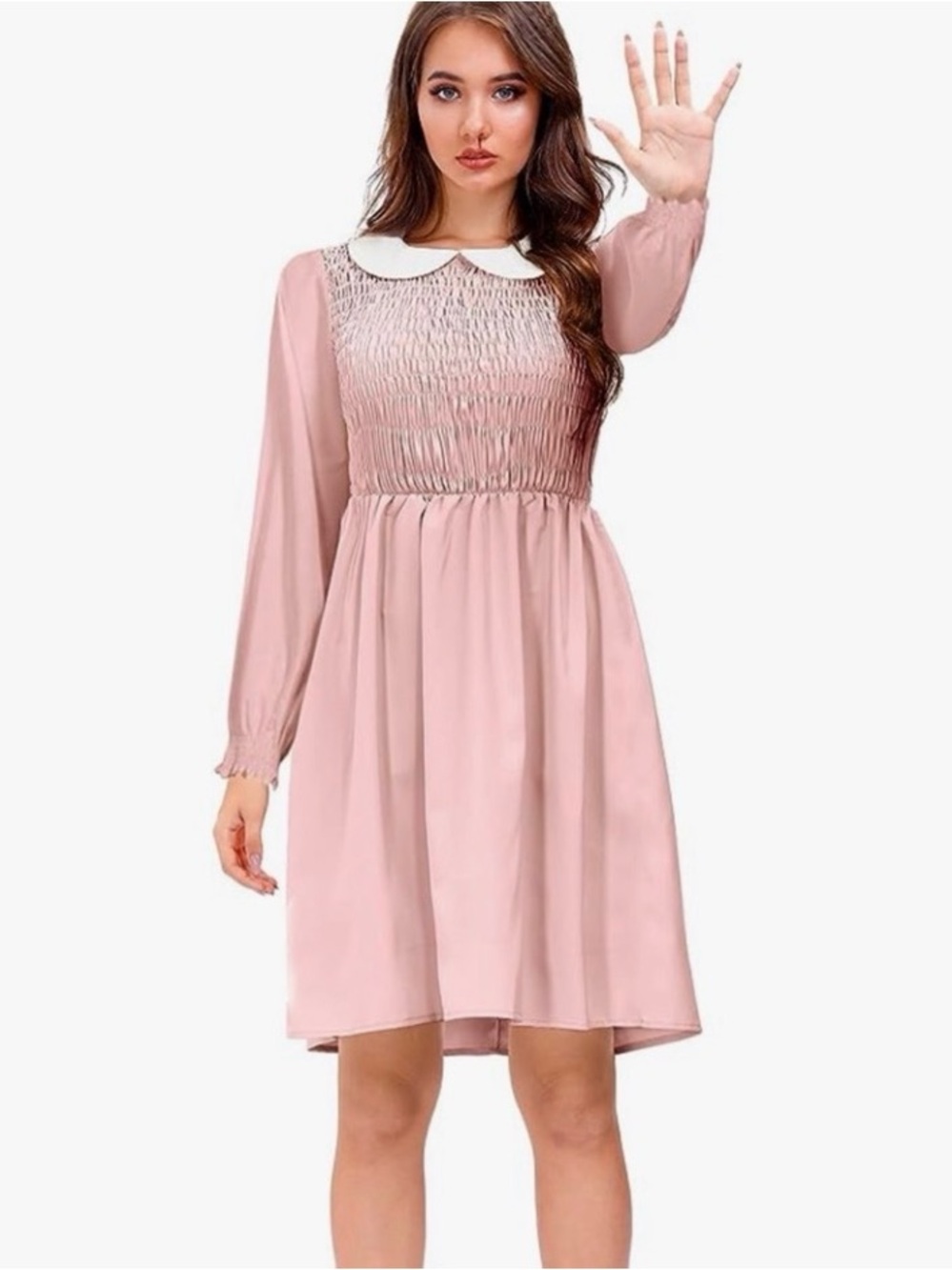 Clarisbelle Women’s Pink Dress size S, Eleven, Elle, Stranger Things